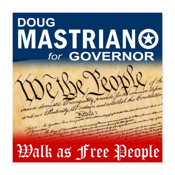 Mastriano Walk as Free People Poster 8x8