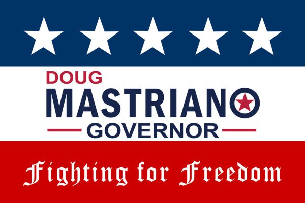 Mastriano for Governor Yard Sign Double-Sided 12x18 Small