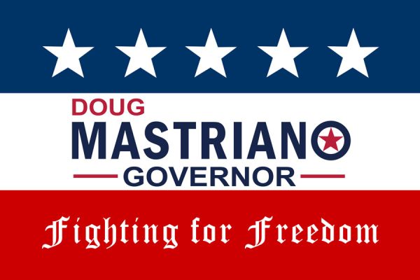 Mastriano for Governor Yard Sign Double-Sided 24x36 Large