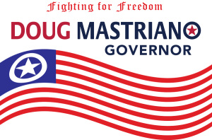 Mastriano for Governor Yard Sign Double-Sided 12x18 Small